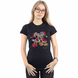 Disney - T-shirt - Femme (Noir)