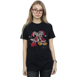 Disney - T-shirt - Femme (Noir)