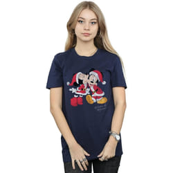 Disney - T-shirt - Femme (Bleu marine)