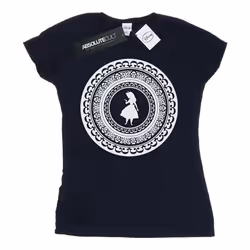 Disney - T-shirt ALICE IN WONDERLAND - Femme (Bleu marine)