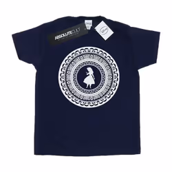 Disney - T-shirt ALICE IN WONDERLAND - Femme (Bleu marine)