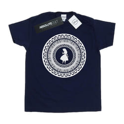 Disney - T-shirt ALICE IN WONDERLAND - Femme (Bleu marine)