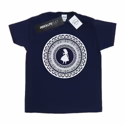 Disney - T-shirt ALICE IN WONDERLAND - Femme (Bleu marine)