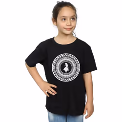 Disney - T-shirt ALICE IN WONDERLAND - Fille (Noir)