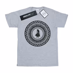 Disney - T-shirt ALICE IN WONDERLAND - Fille (Gris chiné)