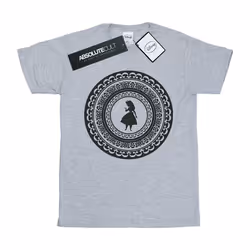 Disney - T-shirt ALICE IN WONDERLAND - Fille (Gris chiné)