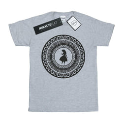 Disney - T-shirt ALICE IN WONDERLAND - Fille (Gris chiné)