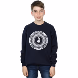 Disney - Sweat ALICE IN WONDERLAND - Garçon (Bleu marine)