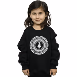 Disney - Sweat ALICE IN WONDERLAND - Fille (Noir)