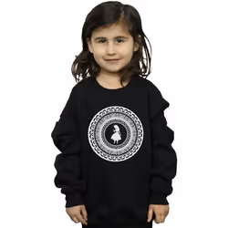 Disney - Sweat ALICE IN WONDERLAND - Fille (Noir)