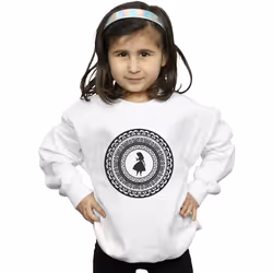 Disney - Sweat ALICE IN WONDERLAND - Fille (Blanc)
