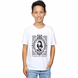 Disney - T-shirt ALICE IN WONDERLAND - Garçon (Blanc)
