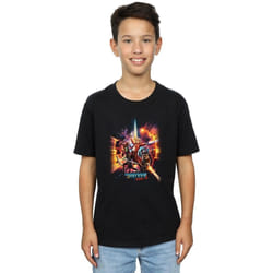 Marvel - T-shirt GUARDIANS OF THE GALAXY VOL. - Garçon (Noir)