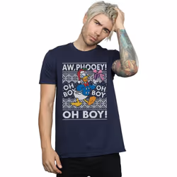 Disney - T-shirt - Homme (Bleu marine)