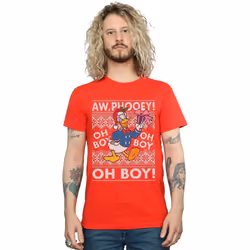 Disney - T-shirt - Homme (Rouge)