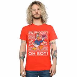 Disney - T-shirt - Homme (Rouge)