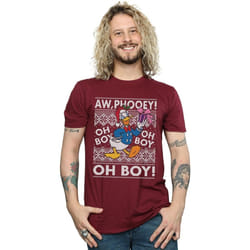 Disney - T-shirt - Homme (Bordeaux)