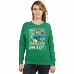 Disney - Sweat - Femme (Vert vif)