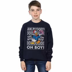 Disney - Sweat - Garçon (Bleu marine)
