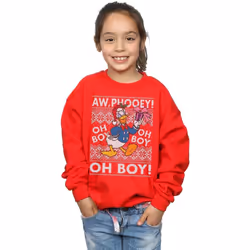 Disney - Sweat - Fille (Rouge)