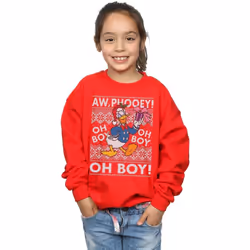 Disney - Sweat - Fille (Rouge)