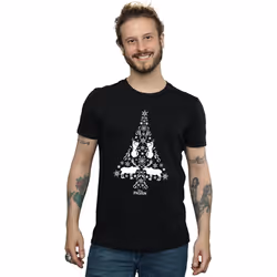 Disney - T-shirt FROZEN - Homme (Noir)