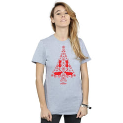 Disney - T-shirt FROZEN - Femme (Gris chiné)