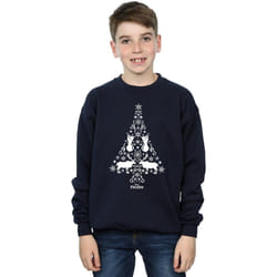 Disney - Sweat FROZEN - Garçon (Bleu marine)