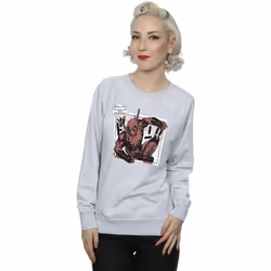 Marvel - Sweat BREAKTIME TACOS - Femme (Gris chiné)