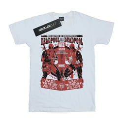 Marvel - T-shirt VS DEADPOOL - Homme (Blanc)