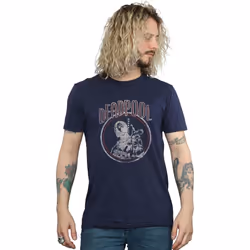 Marvel - T-shirt - Homme (Bleu marine)