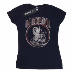 Marvel - T-shirt - Femme (Bleu marine)