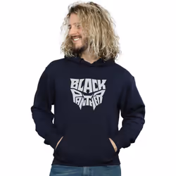 Marvel - Sweat à capuche - Homme (Bleu marine)