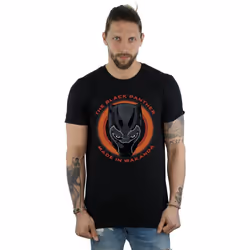 Marvel - T-shirt MADE IN WAKANDA - Homme (Noir)