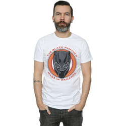 Marvel - T-shirt MADE IN WAKANDA - Homme (Blanc)