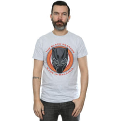 Marvel - T-shirt MADE IN WAKANDA - Homme (Gris chiné)