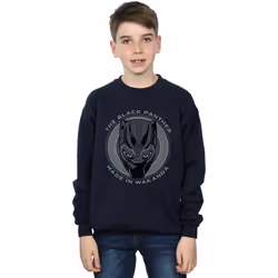 Marvel - Sweat MADE IN WAKANDA - Garçon (Bleu marine)