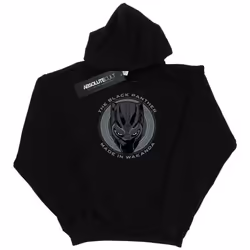 Marvel - Sweat à capuche MADE IN WAKANDA - Garçon (Noir)