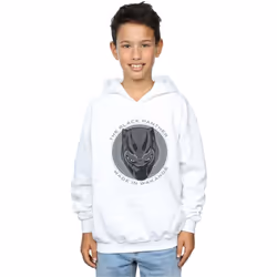 Marvel - Sweat à capuche MADE IN WAKANDA - Garçon (Blanc)
