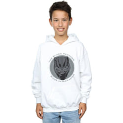 Marvel - Sweat à capuche MADE IN WAKANDA - Garçon (Blanc)