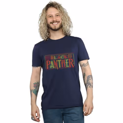 Marvel - T-shirt - Homme (Bleu marine)