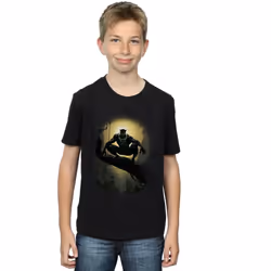 Marvel - T-shirt - Garçon (Noir)