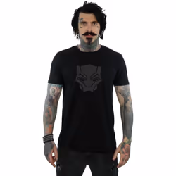 Marvel - T-shirt BLACK ON BLACK - Homme (Noir)
