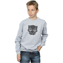 Marvel - Sweat BLACK ON BLACK - Garçon (Gris chiné)