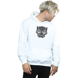 Marvel - Sweat à capuche BLACK ON BLACK - Homme (Blanc)