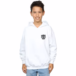 Marvel - Sweat à capuche BLACK ON BLACK - Garçon (Blanc)