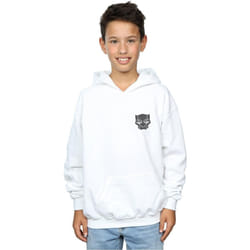 Marvel - Sweat à capuche BLACK ON BLACK - Garçon (Blanc)
