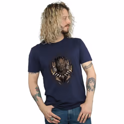 Marvel - T-shirt - Homme (Bleu marine)