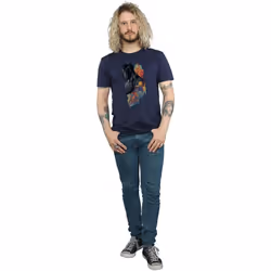 Marvel - T-shirt - Homme (Bleu marine)