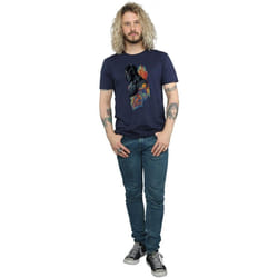 Marvel - T-shirt - Homme (Bleu marine)